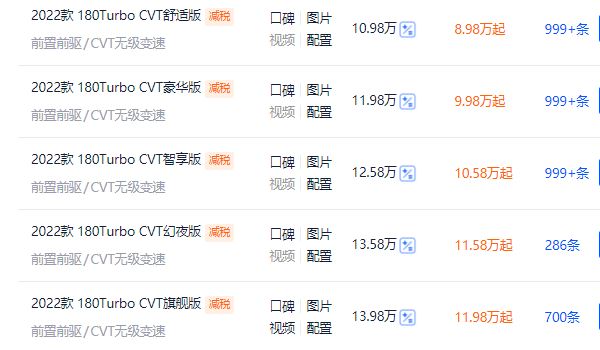 凌派2022款圖片及報(bào)價(jià) 凌派2022款新車(chē)售價(jià)10.98萬(wàn)元