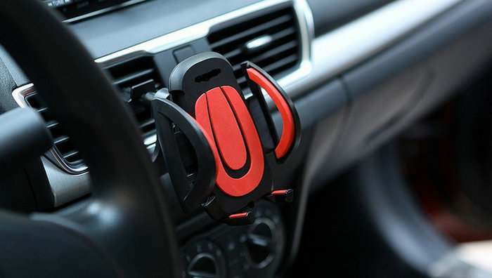 出風口手機支架是怎么安裝的