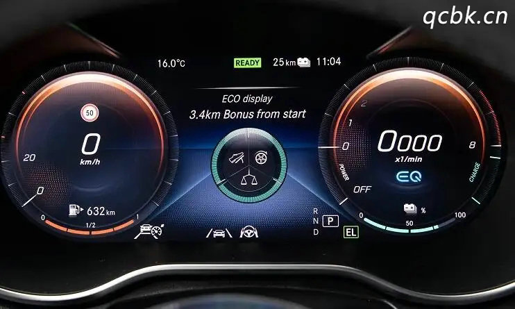 奔馳儀表盤(pán)gforce是什么意思