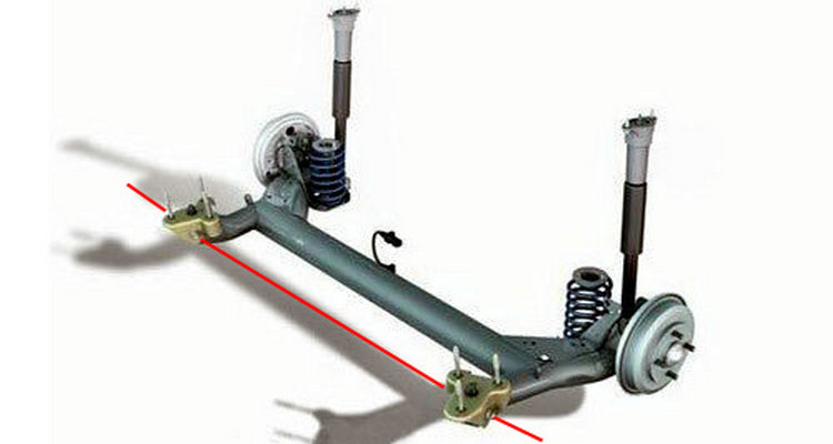 扭力梁式非獨(dú)立懸架的利與弊