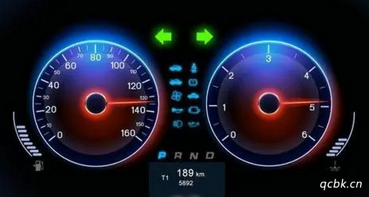 車輛儀表盤上的各種故障顯示燈