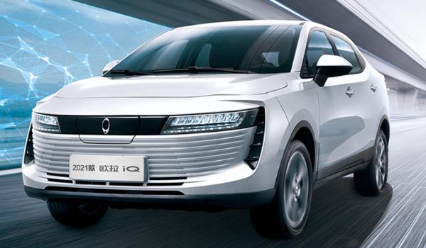 2021款歐拉iQ上市，續(xù)航高達(dá)421公里