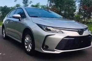 豐田卡羅拉最新價格2022 2022款卡羅拉售價8萬(第七年保值率44%)