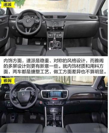 雅閣和速派哪個好，空間優(yōu)勢誰更強（速派略勝一籌）