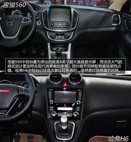 寶駿560和哈弗h6哪個好，哈弗h6就是神話（誰與爭鋒）