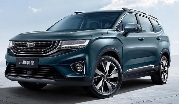 吉利豪越自動舒適型上市，綜合油耗為8.1L/100km