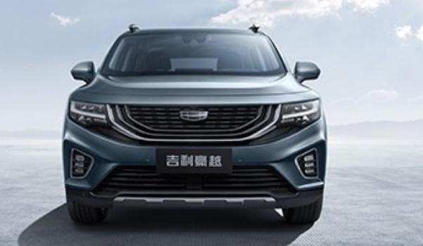 吉利豪越自動舒適型上市，綜合油耗為8.1L/100km