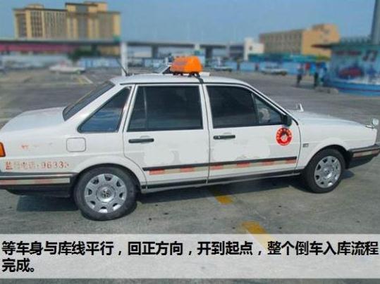 科目二考試項目，倒車入庫是大家的硬傷