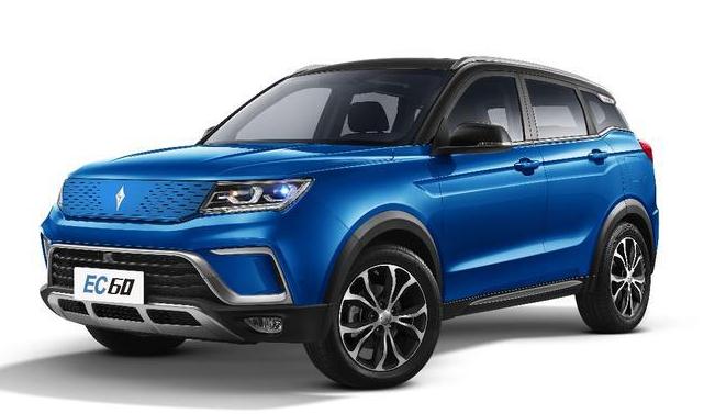 2021款野馬EC60， NEDC續(xù)航里程達(dá)到470km