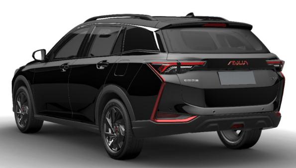 奕炫GS黑武士版，紅色“AEOLUS”LOGO標(biāo)識成為亮點