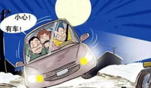 下雪行車安全注意事項，不要驚慌（沉著冷靜）