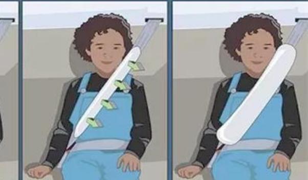 膨脹式安全帶，碰撞后0.04秒內(nèi)完成（比較實用）