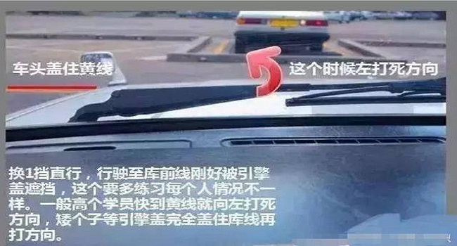 倒車(chē)入庫(kù)技巧圖解 6個(gè)步驟要掌握，熟能生巧輕松入庫(kù)