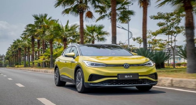 大眾電動(dòng)汽車id4x價(jià)格，豪橫續(xù)航555km