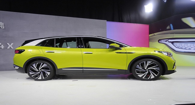 大眾電動(dòng)汽車id4x價(jià)格，豪橫續(xù)航555km