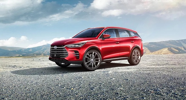 比亞迪唐新能源汽車(chē)價(jià)格及圖片，續(xù)航730km不用擔(dān)心長(zhǎng)途駕駛