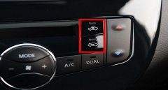 汽車內(nèi)循環(huán)標志和外循壞標志，你都認識了嗎？