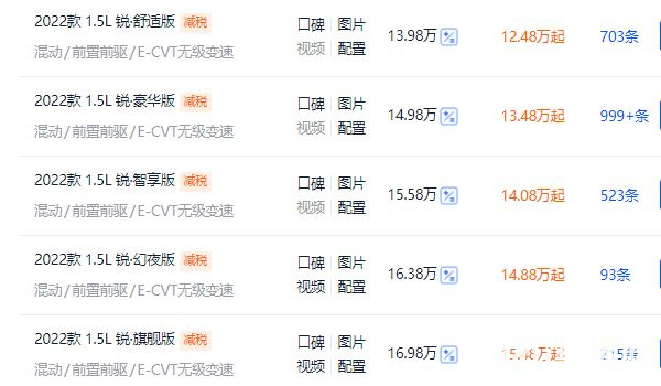 凌派2022款圖片及報(bào)價(jià) 凌派2022款新車(chē)售價(jià)10.98萬(wàn)元