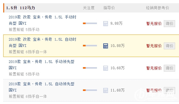 寶來傳奇1.5手動(dòng)時(shí)尚型多少錢 寶來傳奇1.5手動(dòng)時(shí)尚型售價(jià)9.88萬