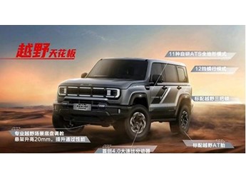 全新北京BJ40環(huán)塔冠軍版將7月15日上市