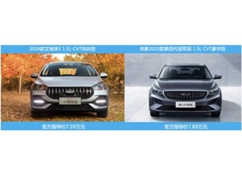 入門(mén)級(jí)家轎首選！每臺(tái)2024款艾瑞澤5背后，都有用戶(hù)放棄了吉利帝豪