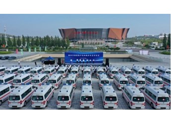 119輛風(fēng)景G7救護車交付榆林丨加速基層醫(yī)療衛(wèi)生裝備升級，護航生命通道