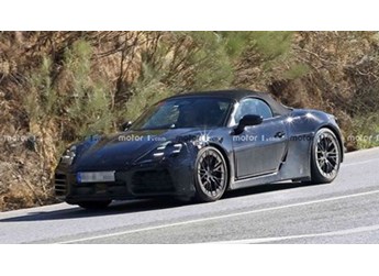 保時(shí)捷718純電動版測試諜照再次曝光