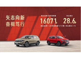 活出彩！捷達品牌6月銷量同比增長28.6%，聚焦用戶體驗