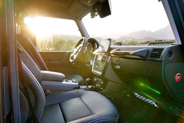 一直都是焦點(diǎn) 萬車網(wǎng)試駕2017款奔馳G500